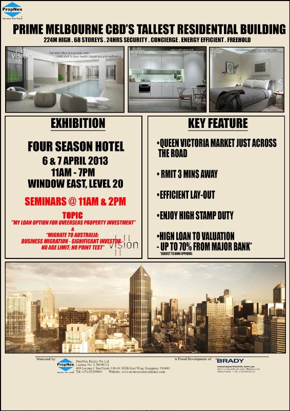 Melbourne Property Exhibition April 2013